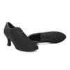 Women Standard Ballroom Dance Shoes Oxford Cloth Outsole Practice Competition Modern Dancing Shoe Dance