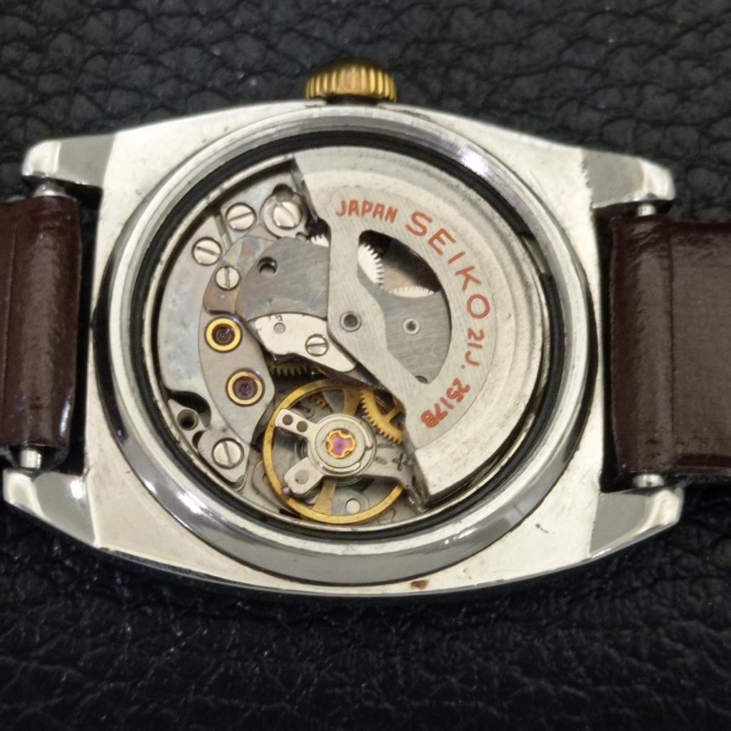 VINTAGE SEIKO 5 AUTOMATIC 2517B JAPAN WOMENS ORIGINAL DIAL WATCH a704239-1