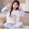 100% Cotton Girls Long Sleeve Pajama Set Princess Style Thin Sleepwear Kids Ages 8