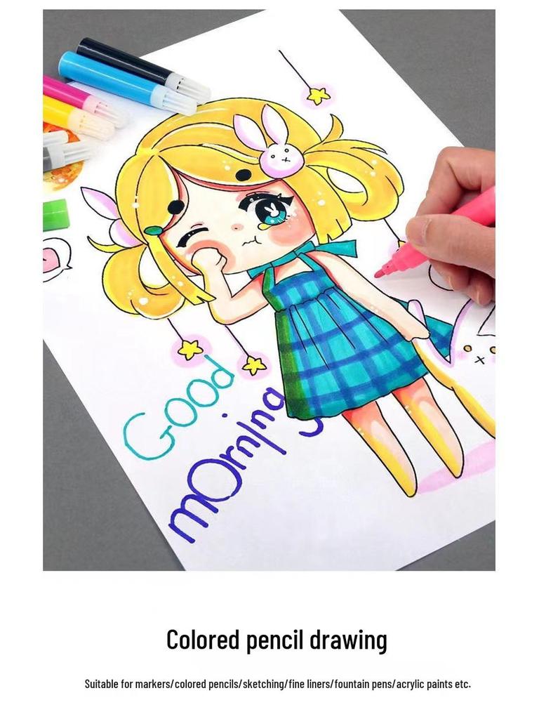 Premium Thick White Cardstock Paper for A4/A3, 160-180gsm - Ideal for Drawing, Photocopying, Laser/Inkjet Printing, and Markers