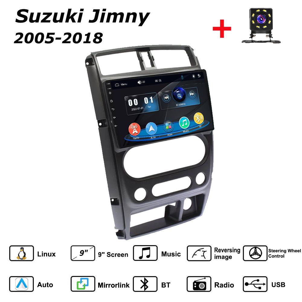 

Car Radio Multimedia MP5 Player Head Unit Stereo BT For Suzuki Jimny 2005-2018 чёрный