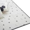 MORIPiLO Mickey Mouse Mat/Accent Rug (Disney Korean Ibul Style Beige) 100x195cm, Cute Large Merchandise, Disney Character, Morishita Pillows