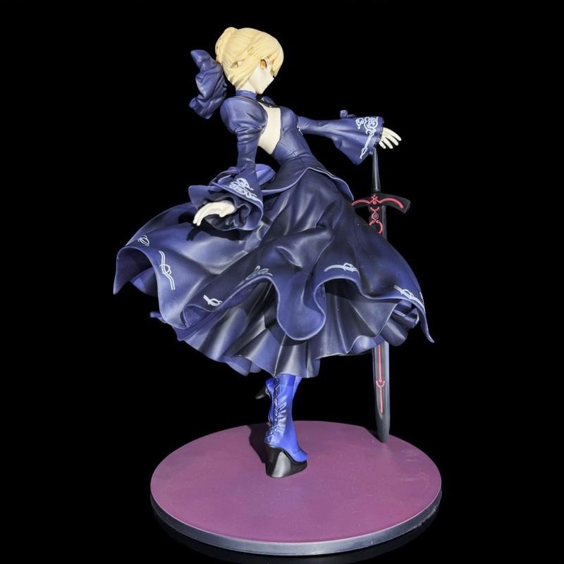 New Fate Stay Night Saber Figure Replaceable Hand Version Collectible Model Toy Black Bassa  Action Figure Robot Gifts