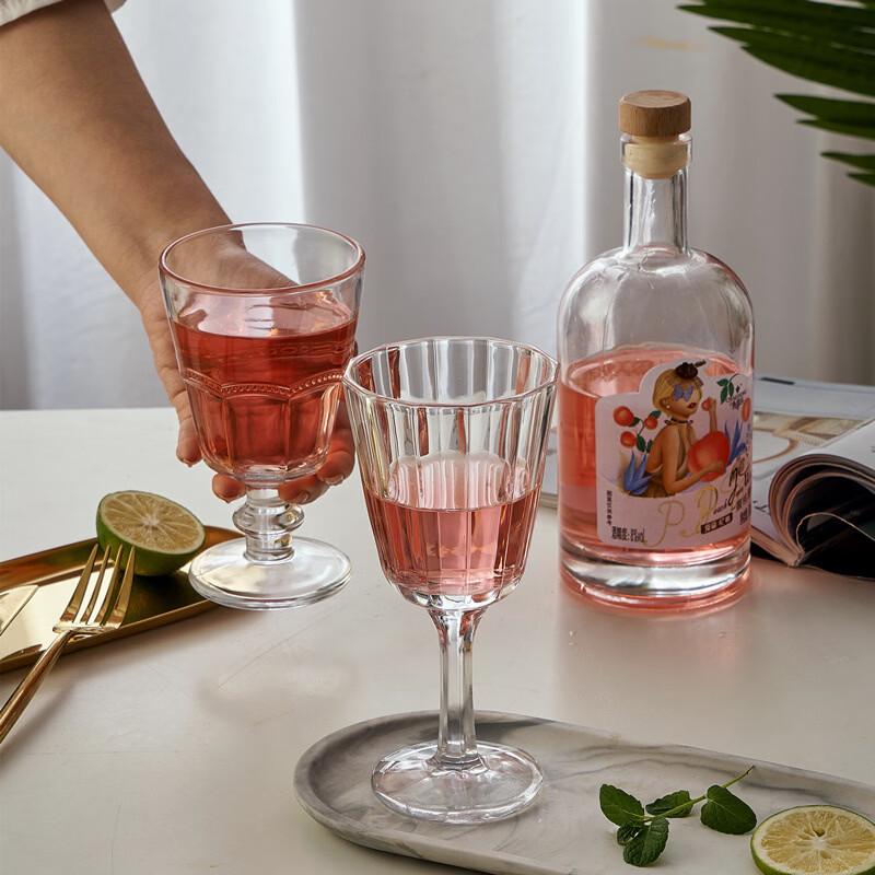 Shangqi Retro Lace Red Wine Glasses