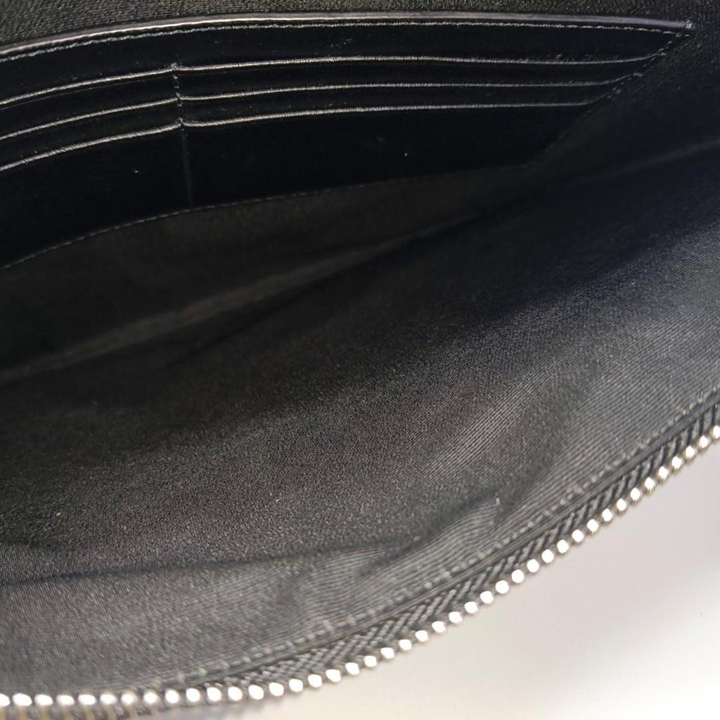 [Gebraucht] London Gray beschichtete Canvas Clutch - Sehr gut #1GHEZP9