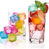 12PCS Plastic Ice Cubes Can Be Used To Freeze Various Shapes In Summer. They Can Also Be Used To Freeze Ice Grains At Bar 6