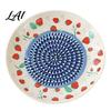 Kitchen Grater Tool Ceramic Garlic Plate Fruit Print Ginger Cheese Manual Grinder Vegetables Multi-function Mincer Dish for Onion Lemon,
