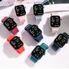 Student Digital Watch Square Dial Easy Operation Ultra-long Standby LED Precise Time Multifunctional Kids Sports Watch Outdoor Supplies