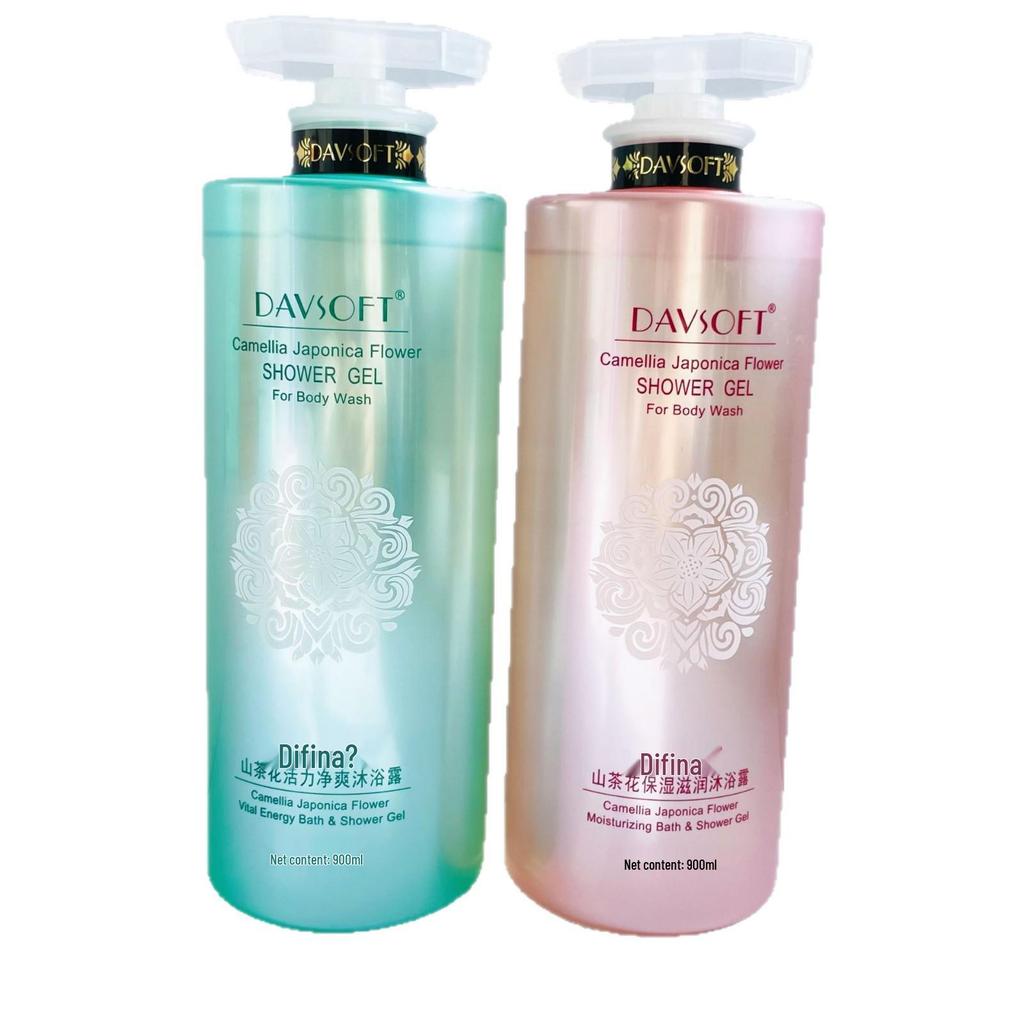 Difina Camellia Moisturizing & Refreshing Shower Gel, 900ml