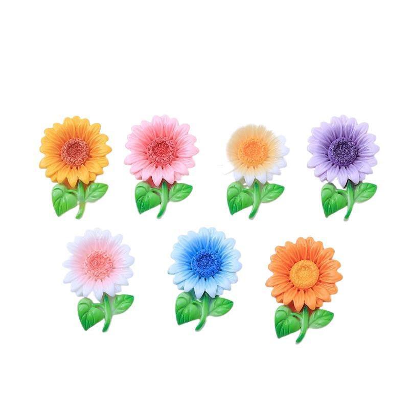 Sunflower Resin Hair Clips: DIY Jewelry Accessories with Cream Glue