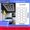 Honeycomb LED Workshop & Garage Lights, 110V, Suitable for European & American Voltage, Ideal for Film, Car Wash & Beauty Stations.