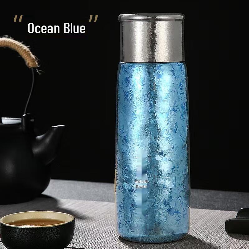 MCCULLEN Magnetic Levitation Tea Infuser Titanium Thermos Cup