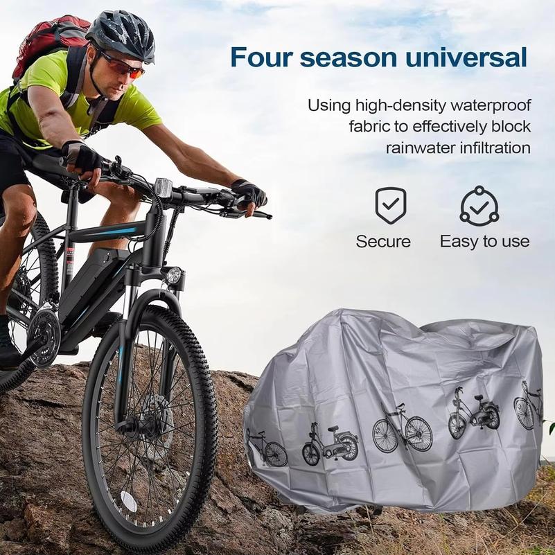 Bike Cover Sun Protection Outdoor Waterproof for Bicycle Prevent Rain Bicycle Cover Multifunctional Electric Vehicle Cover