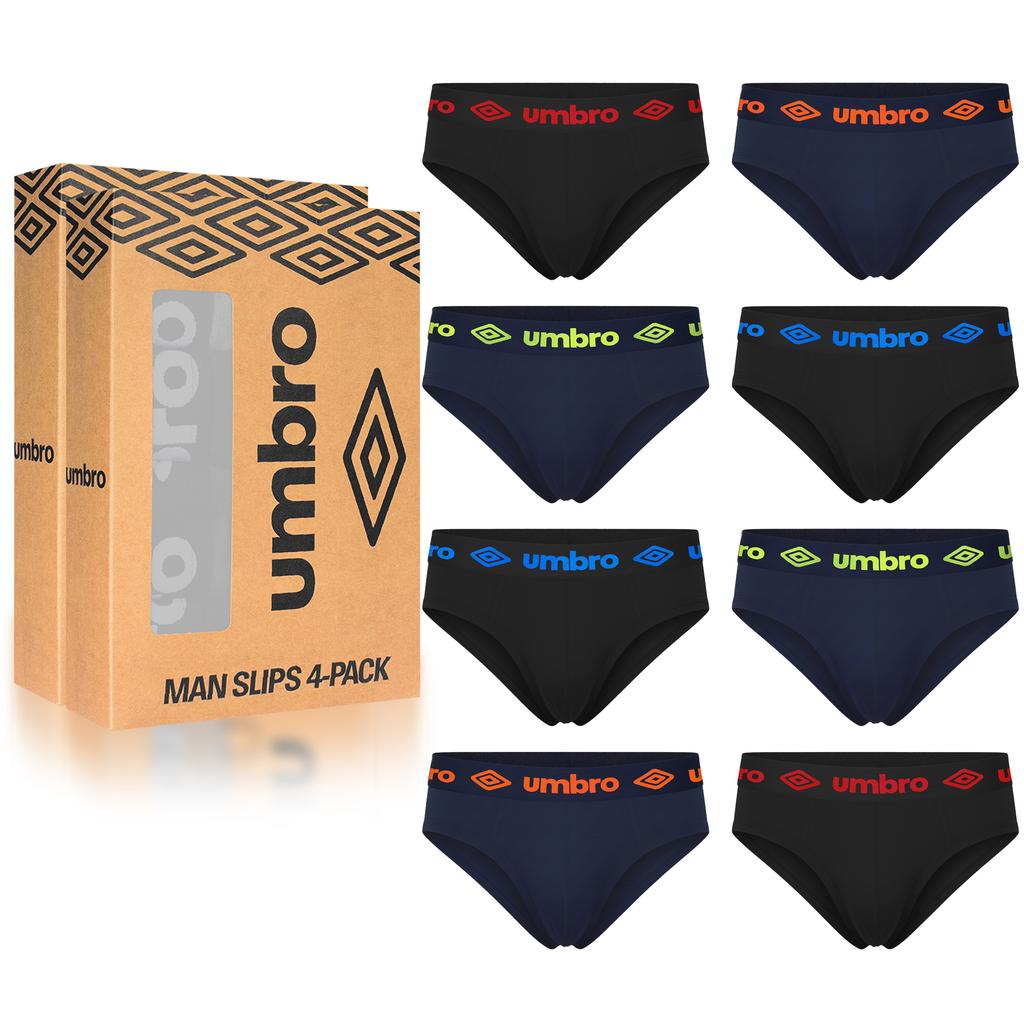Umbro Men' Cotton Briefs Set of 8 Size