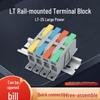 High-Power Quick-Connect Terminal Blocks: 3-In 3-Out Push-Type Wire Connectors & Cable Joining Tool