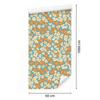 Cream and gold flowers wallpaper for living room and bedroom 50x1000