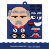 Felt Facial Expression Stickers for Kids - Non-woven Fabric Teaching Aids for Kindergarten