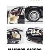 1/24 BENZ Maybachs GLS Class GLS600 Alloy Car Model Diecasts Metal Toy Car Model Collection Sound Light Simulation Car Kids Toys Gift