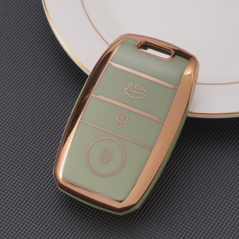 Tpu Car Key Case Cover For Kia Rio Sorento Cerato Forte K2 K4 Stonic Carnival Niro Picanto Elantra Verna Sportage Accessories