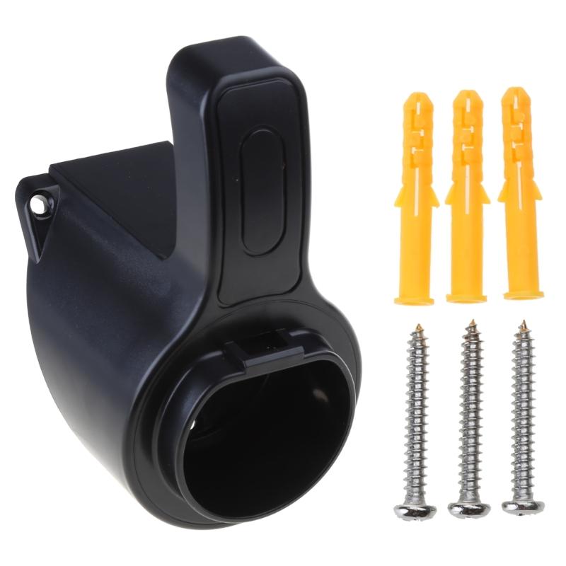 Holder Dock for Electric Vehicle Charging Cable Fixed Socket Bracket
