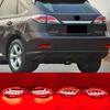 Luci Riflettenti LED per Paraurti Posteriore Per Lexus RX270 RX350 RX450h 2009 2010 2011 2012 2013 2014 2015 con Indicatori di Direzione Dinamici Frenata