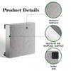 Steel Benches Block with Rubber Feet Square Stable Hammer Iron Anvils Metal Stamping Block Jewelry Making Supplies