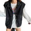 Kadın Yelek   Bahar Kot Ceket Moda Kore Harajuku Bol Üst Yelek