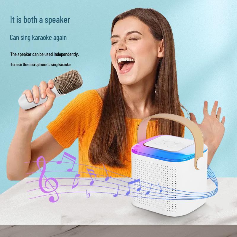 Y1 Wireless Bluetooth Outdoor Portable Speaker with Karaoke Mic