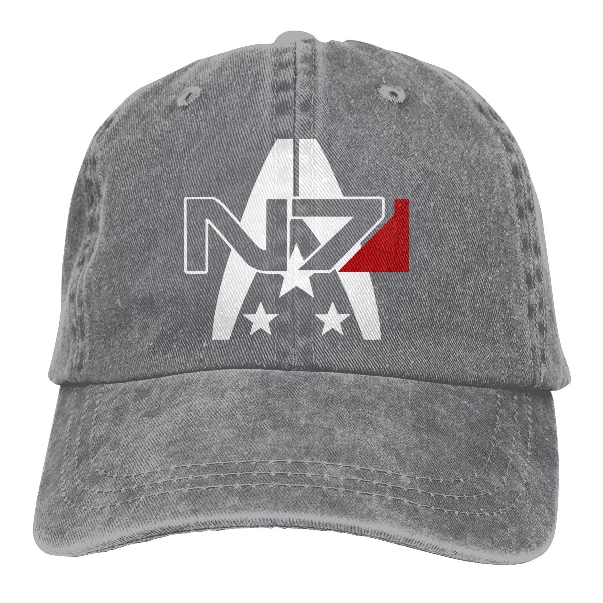 N Alliance Baseball Caps Peaked Cap Mass Effect ComUnisexder Shepard Game Sun Shade Hats for Unisex One Size