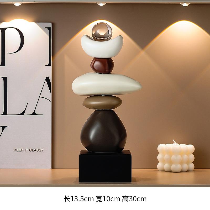 

Time Comes and Goes Ornament Living Room Wine Cabinet Decoration Light Luxury High-end Home Accessories Office High-end Sense