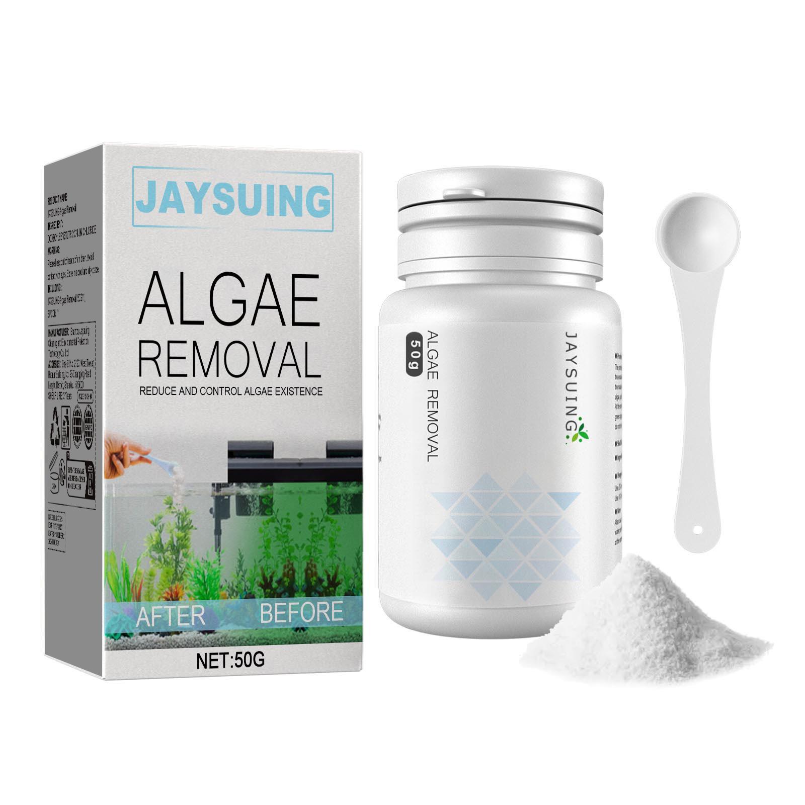 Jaysuing Algae & Moss Remover Pond Green Water Remover / Aquarium Moss Remover / Aquarium Algae Remover / Aquarium Water Purifier