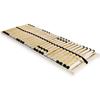 VidaXL Slat Bed Base with 28 Slats 7 Zones 80 X 200 Cm