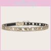 Water Diamond Belt Decorated With Sparkling Diamond Sequins Versatile For Women
