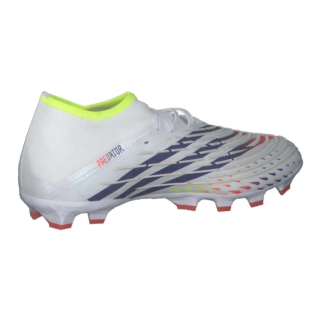 Kopačky na trávu Predator HG LKX10 Obuv Modrá cm [Adidas] Edge.2 HG/AG Půda/Umělá Edge.2 Pánské Bílá/Solární žlutá/Power (GZ4248) 25.5