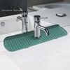 Kitchen Silicone Faucet Mat Water Ripples Faucet Water Catcher Mat Large Sink Splash Pad Countertop Protector Bathroom