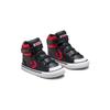 Converse Pro Blaze Strap Varsity Toddler Fleece Lined High Top Shoes Black Red A03228C