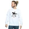 Disney Mens Mulan Movie Wind Silhouette Sweatshirt