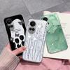 For Oppo Reno 10 Pro 5G Phone Case Ink Painting Soft Clear TPU Silicone Lightweight Cover For Oppo Reno10 10Pro Fundas Protector