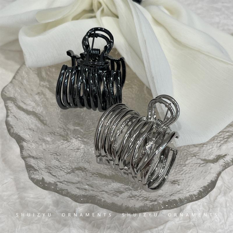 Elegant Metal Hairpin for High Ponytails - High-Grade Female Hair Accessory