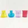 Educational Mini Measuring Cups 4 Colored Science Experiment Cups Liquid Measure Tool Kindergarten