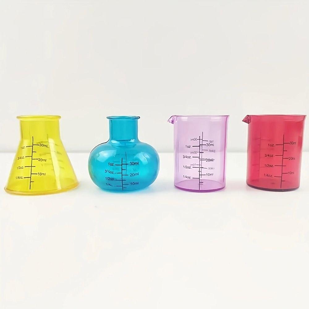 Sensory DIY Liquid Measure Tool Educational Science Experiment Cups Teaching Aid