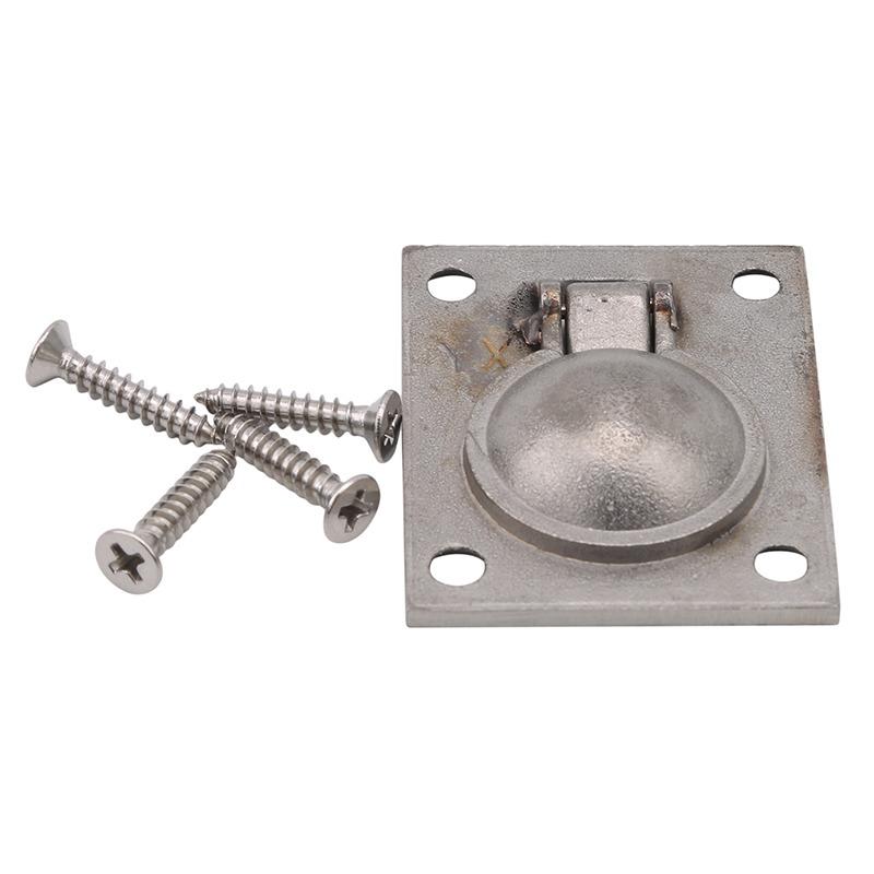 Maniglia ad anello in acciaio inossidabile, maniglia per portello a filo, maniglia per armadietto, maniglia per sollevamento, maniglia moderna e minimalista, protezione dalla corrosione incorporata.
