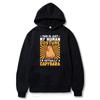Funny Ok I Pull Up Capybara Potisk Mikina Unisex Dámská Móda Mikiny Streetwear Mikiny JDM Automobile Culture