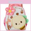 Backpack Cartoon Childrens With Small Bees And Flower Decorations For Use Daily
