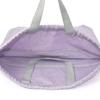 Colorful Candy Style Large Drawstring Gym Clothes Bag in Solid and Lavender Perfect for Elementary School Large Change of N3387300 Colors, Students,