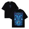Obelisk the Tormentor Yu-Gi-Oh KaiIba Anime Double Sided Graphic Black T-Shirt