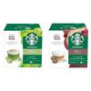 Compra em Conjunto Starbucks Matcha Latte Cápsulas Dedicadas Nescafe Dolce Gusto 12 Cápsulas 1 Caixa + Cappuccino Nestle 6 Porções