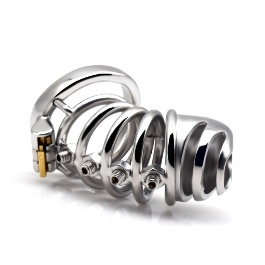 2022 Best Selling FRRK Male Key Holder Lock Penis Chastity Device Environmentally Friendly Cage for Men