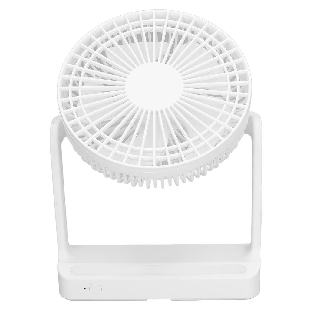 Portable Fan with Night Light Mini Desktop Fan Rechargeable Wall Mounted Hanging Fan for Home