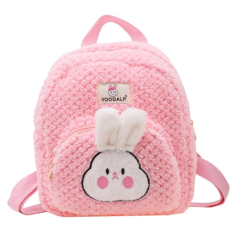 Adorable Plush Rabbit Backpack For Kids With Soft Comfort And Fun Design For Ages One To Three